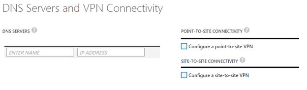 Configuring DNS and VPN